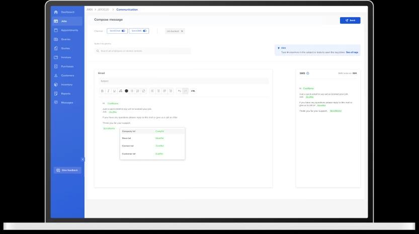ServCraft Dashboard